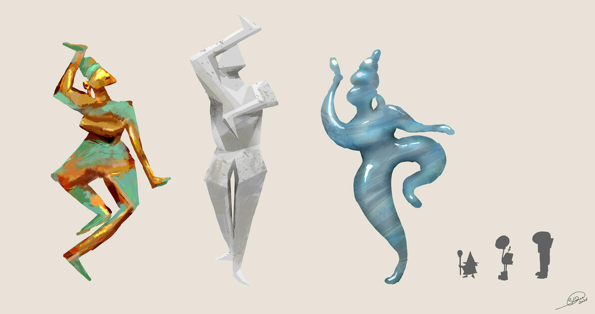 Concepts - Statues #1