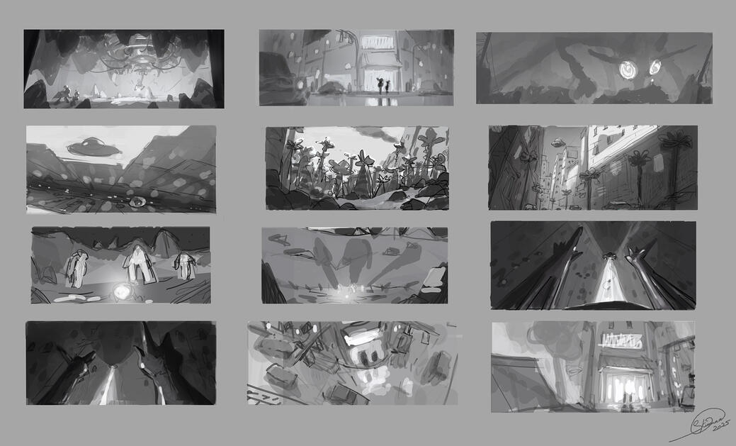 Visdev - bw sketches Visdev - bw sketches